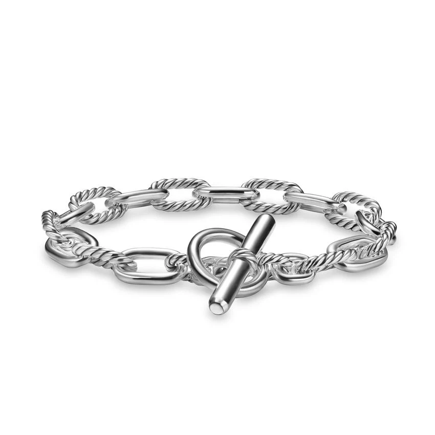 David Yurman Madison® Toggle Chain Bracelet In Sterling Silver