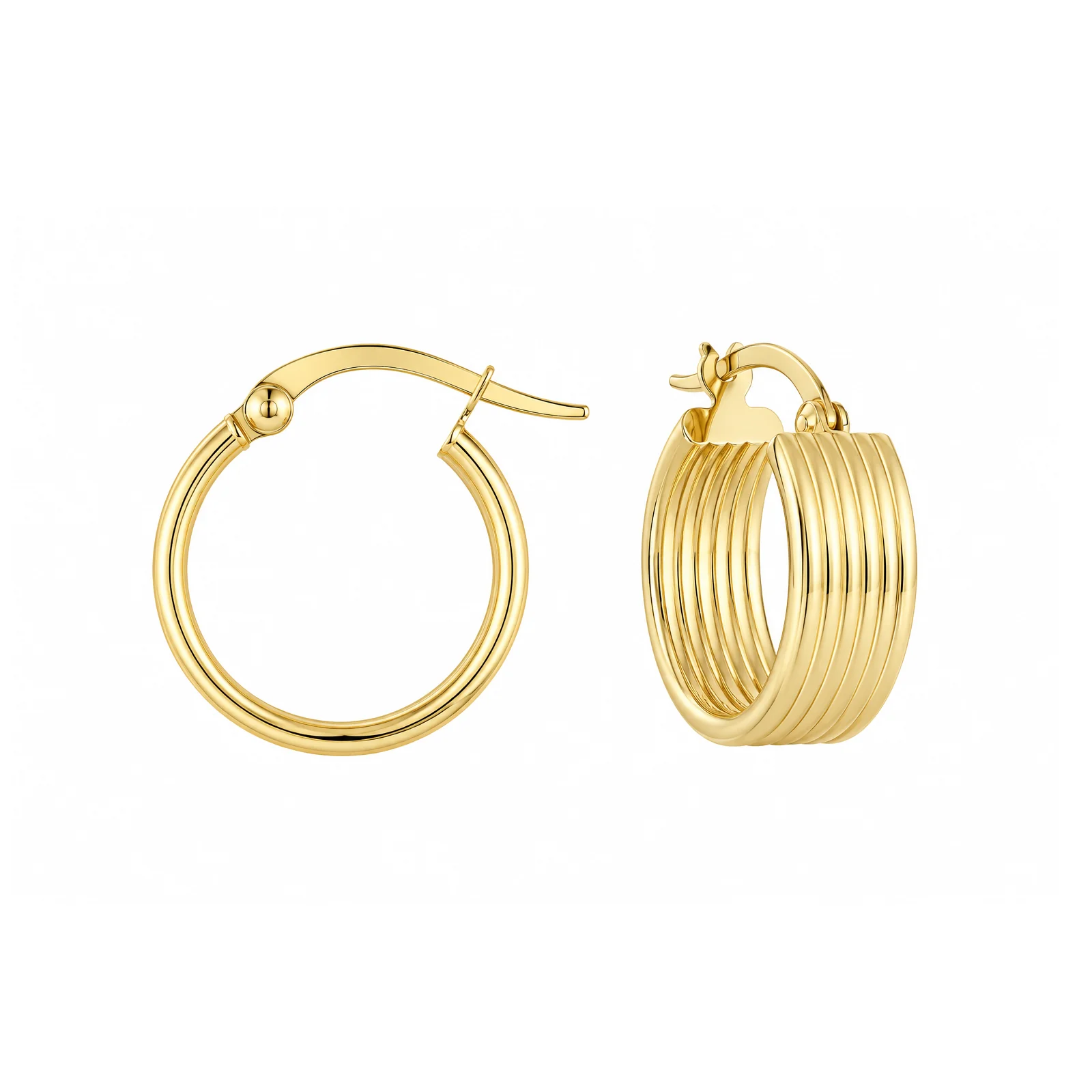 Brown & Co. 14k Yellow Gold Huggie Earrings