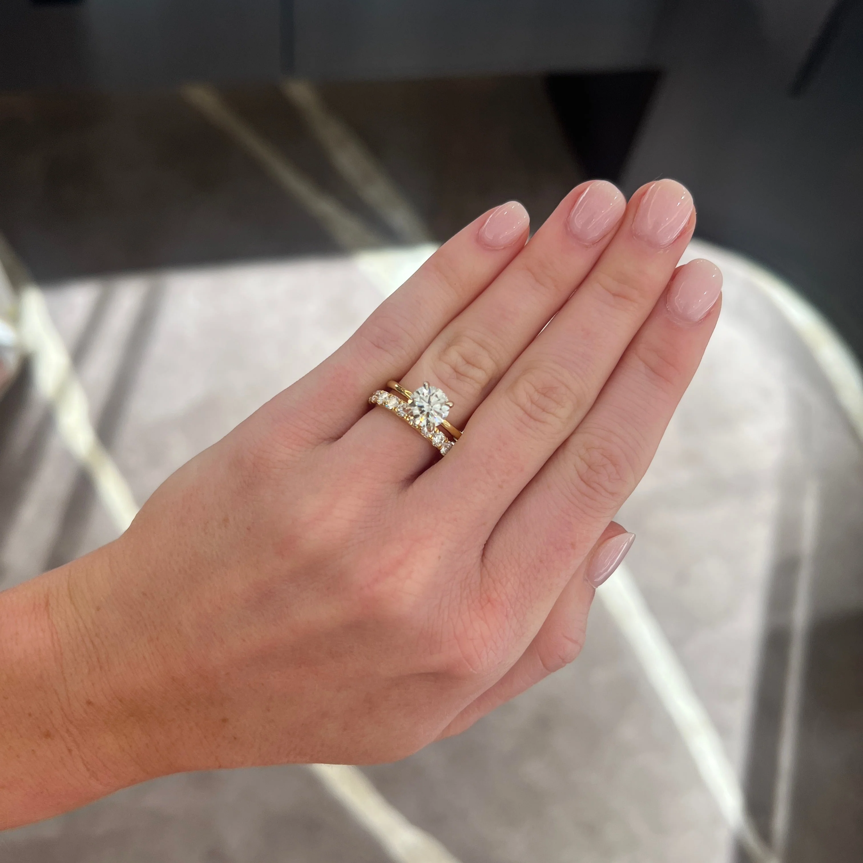 Round Diamond Band, 1.02ctw - Image 3