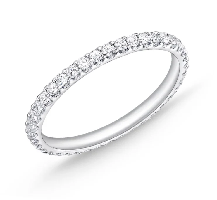 Memoire Platinum Odessa Diamond Band