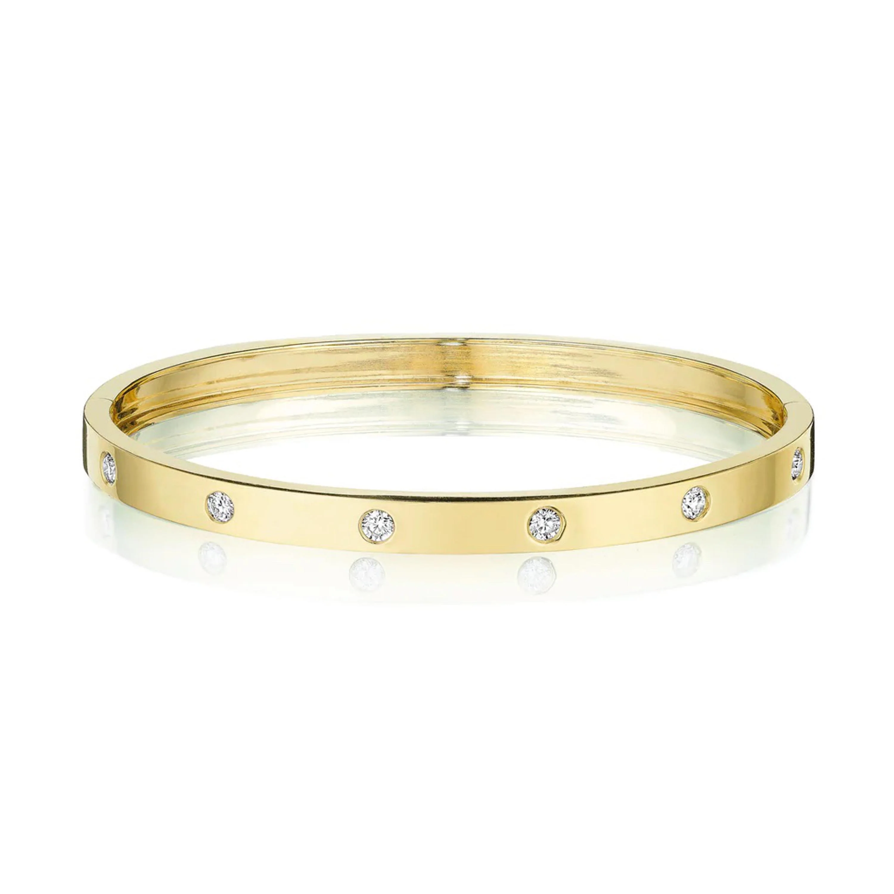 18k Yellow Gold Diamond Bracelet