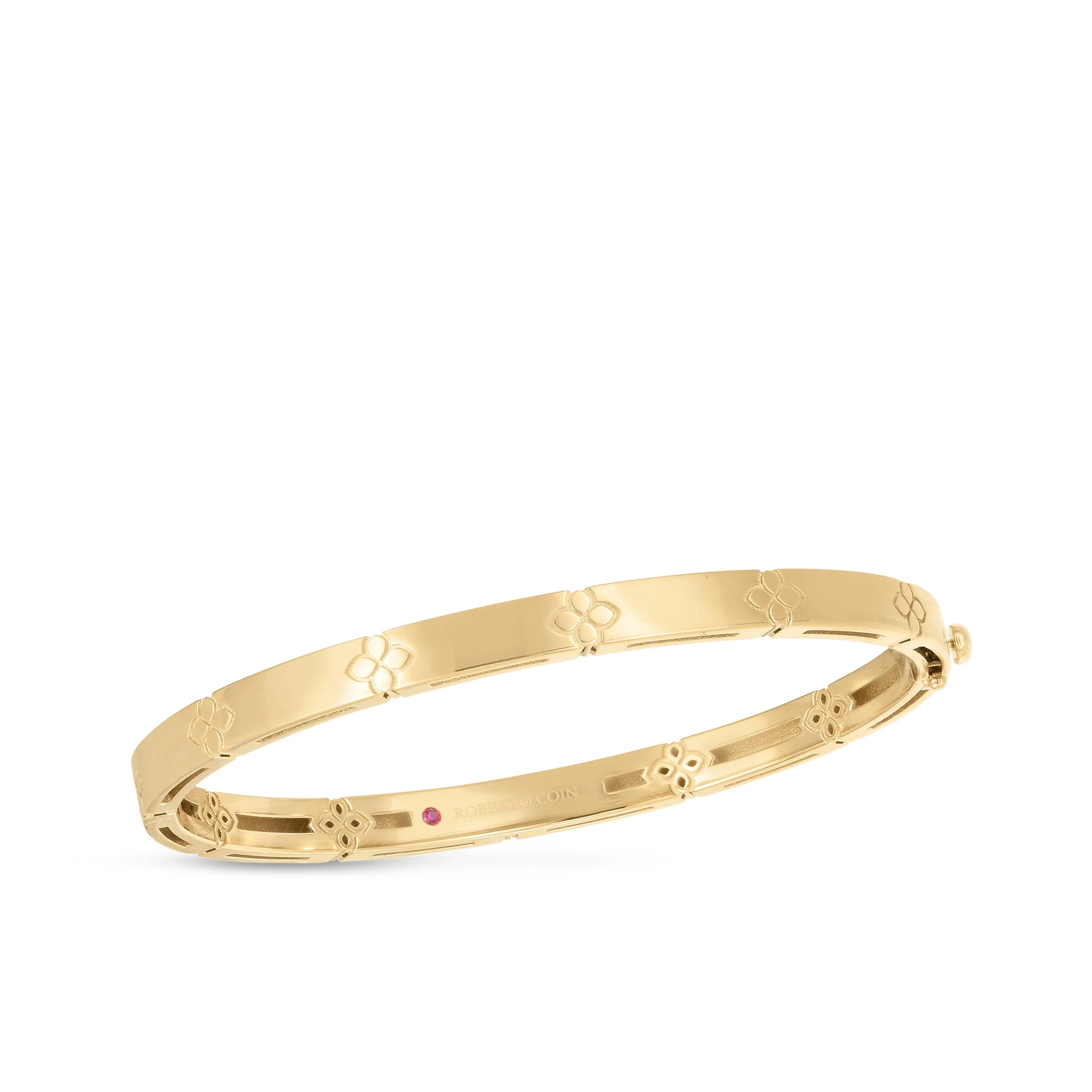 Roberto Coin 18k Yellow Gold Love In Verona Bracelet - Image 2