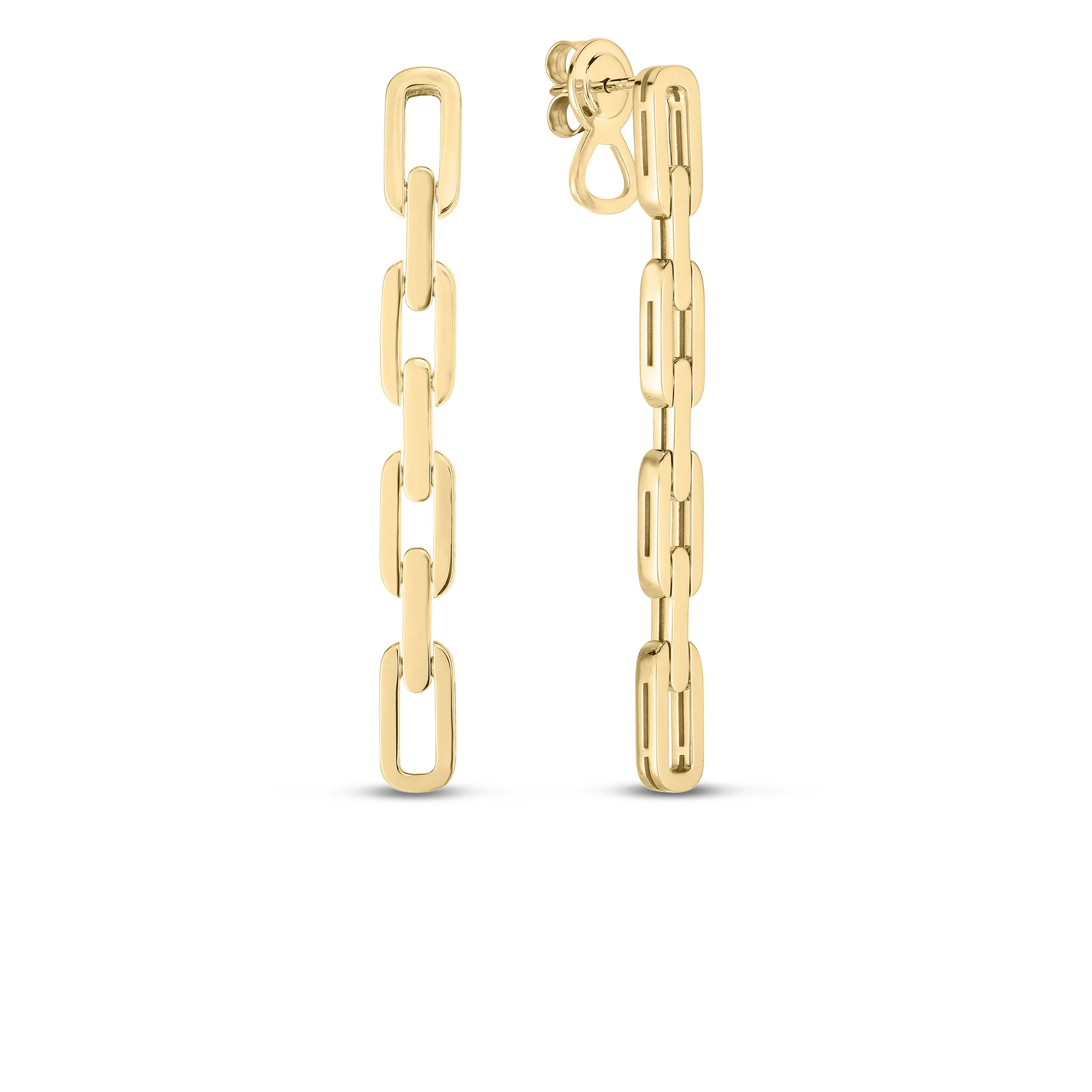 Roberto Coin 18k Yellow Gold Navarra Earrings