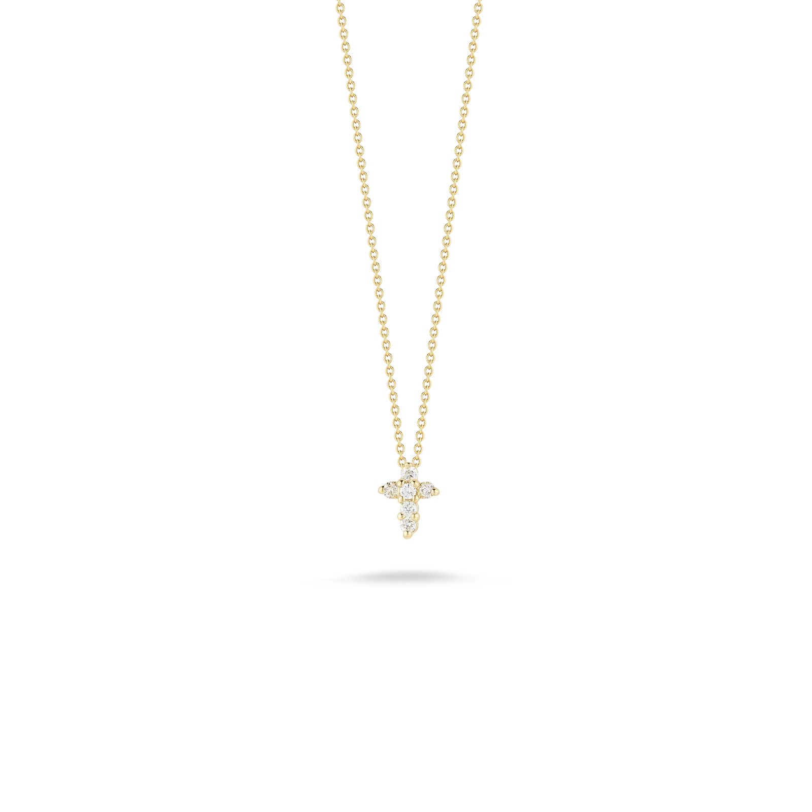 18k Yellow Gold Tiny Treasures Diamond Necklace